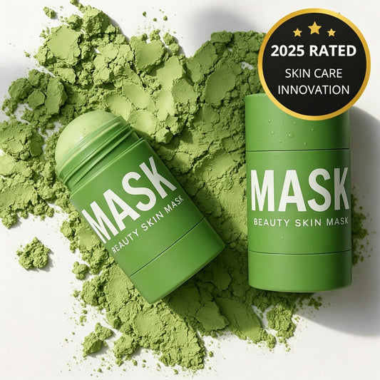 Anyumm™ Green Tea Deep Cleanse Mask Stick – Pore Refining & Oil Control Clay Mask by Cougex
