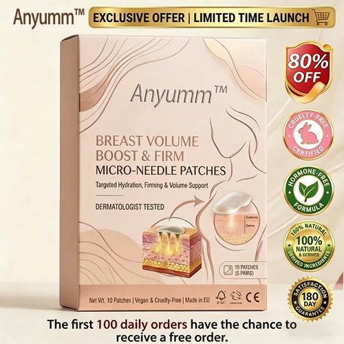 Anyumm™ Targeted Breast Enhancement Advanced Nano Microneedle Patch