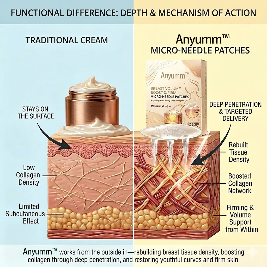 Anyumm™ Targeted Breast Enhancement Advanced Nano Microneedle Patch